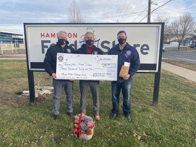 D-10 Donation to Hamilton Food Share