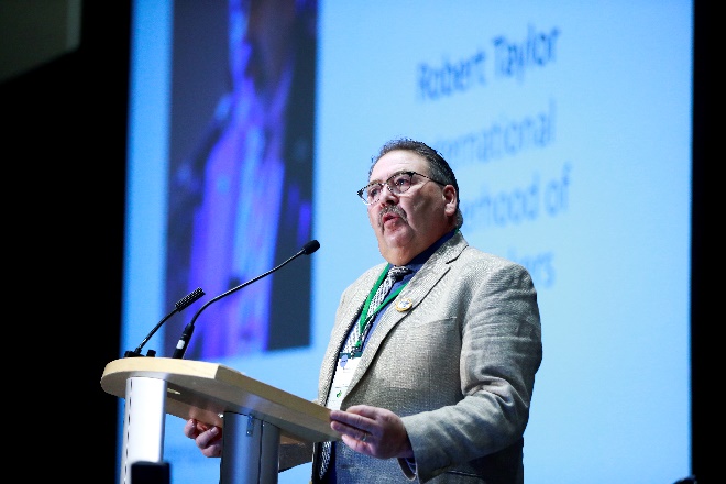 UNDRIP Conference 2020 - IR Gareau, a 40-year Boilermaker who worked on the tools,  supervision and elected as a Business Manager of his home lodge, speaks on the opportunities for Indigenous youth in the Boilermakers.