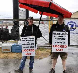 Nicholson Manufacturing Lockout, Lodge 191