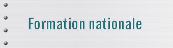 Formation nationale